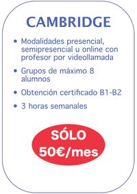 Obt&eacute;n tu Certificado por Cambridge